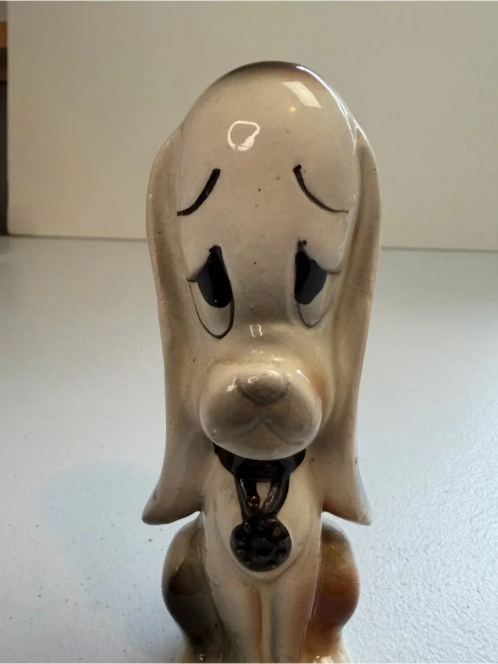 Vintage porcelain sad